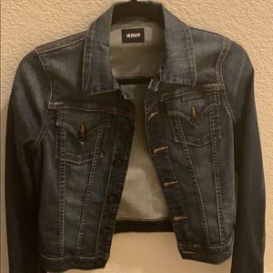 Hudson Fitted Jean jacket denim